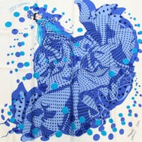 HERMES Carre 90 Silk 100% Scarf Stole "HOLA FLAMENCA" #76488