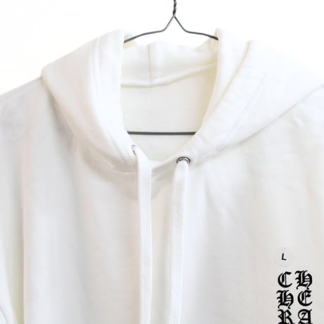 Chrome Hearts Brand-New Old English Vertical Logo Pullover Hoodie #31882