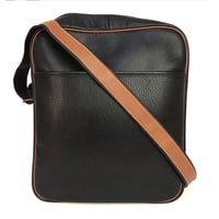HERMES Victoria Shoulder Bag Ardennes Leather Black #20205