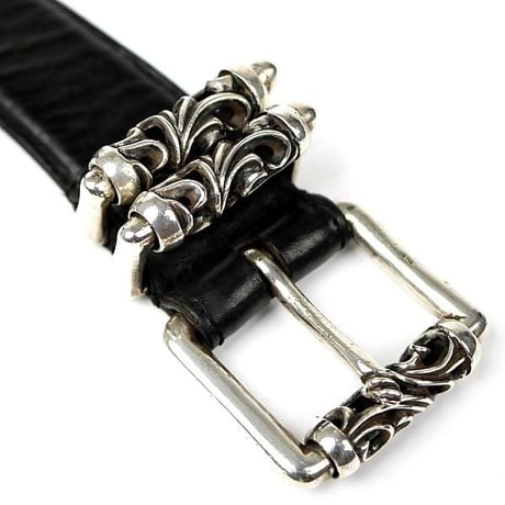 Chrome Hearts 3PC Roller Leather Belt #104736