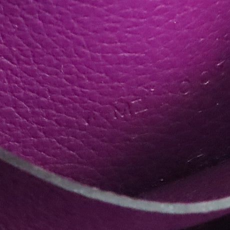 HERMES Constant Slim Wallet Evercolor Leather Anemone #20128