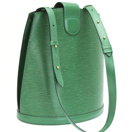 Louis Vuitton Cluny Shoulder Bag Epi Leather Green M52254 #76616