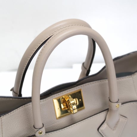 Louis Vuitton On My Side PM Handbag Monogram Canvas Calfskin Leather M57729 RFID #76035