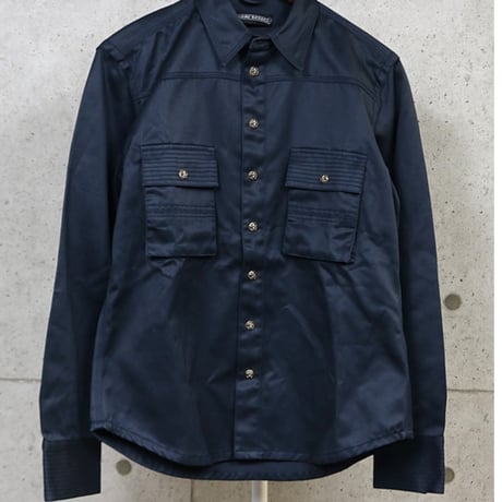 Chrome Hearts BS Fleur Silver Button Military Jacket #31600