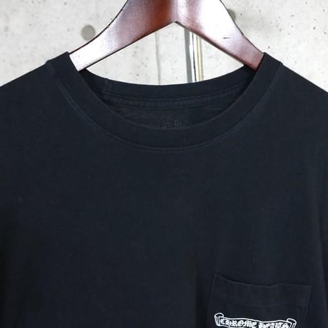 Chrome Hearts Scroll Label USA T-Shirt Black #103919