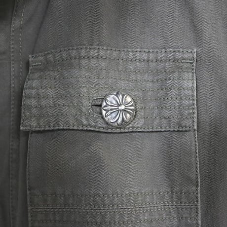 Chrome Hearts Cherry Bomb Blouson Military Jacket Current tag #103834