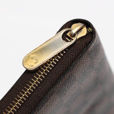 Louis Vuitton Zippy Wallet Damier Canvas N60015 #76181