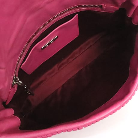 Miu Miu Matelasse Shoulder Bag with Bijou Chain Nappa Leather Pink #19842