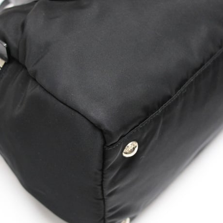 PRADA Mini Bowling Bag Nylon Black BL0567 ＃76435