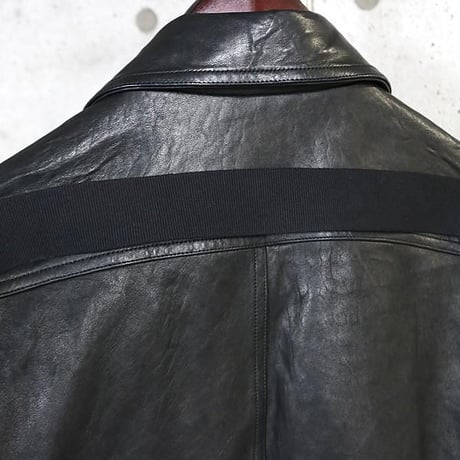 Rick Owens Brad Leather Jacket Black #103771
