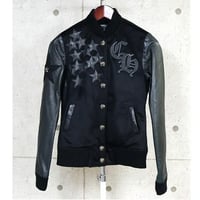Chrome Hearts Women's Star Patch Letterman Jacket #103833