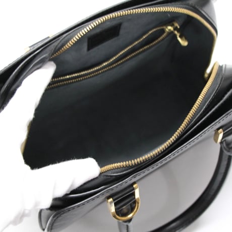Louis Vuitton Pont Neuf Handbag Epi Leather Black M52052 #76626