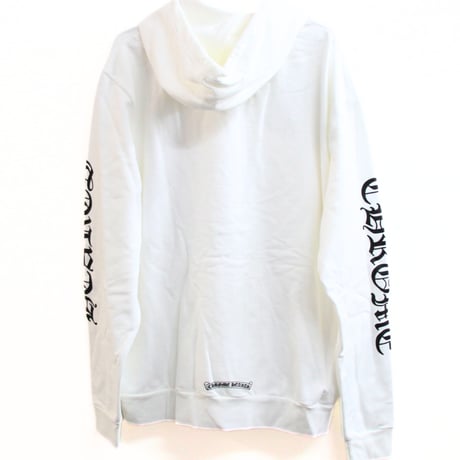 Chrome Hearts Brand-New Old English Vertical Logo Pullover Hoodie #31882