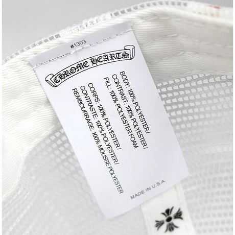 Chrome Hearts Brand-New Online Exclusive 3cross Tricolor Tracker Cap #103796
