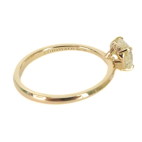 Tiffany & Co. Engagement Yellow Diamond Ring 18K Yellow Gold #20243