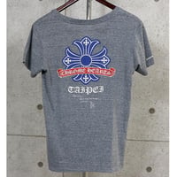 Chrome Hearts Taipei Exclusive CH Plus V-Neck T-Shirt #104204