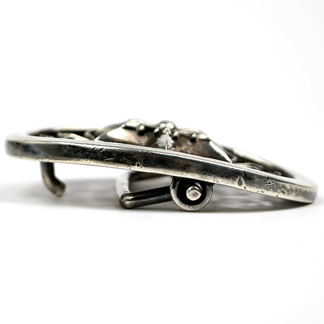 Chrome Hearts Old Classic Oval Star Belt Buckle #31878