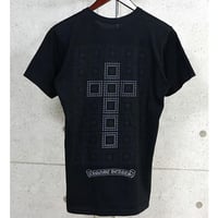 Chrome Hearts Flamed Cross T-shirt #104002