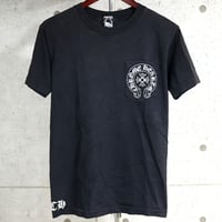 Chrome Hearts Vintage Horseshoe Scroll Label Pocket T-Shirt #31826