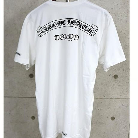 Chrome Hearts Tokyo Exclusive Scroll Label Print T-Shirt#103959