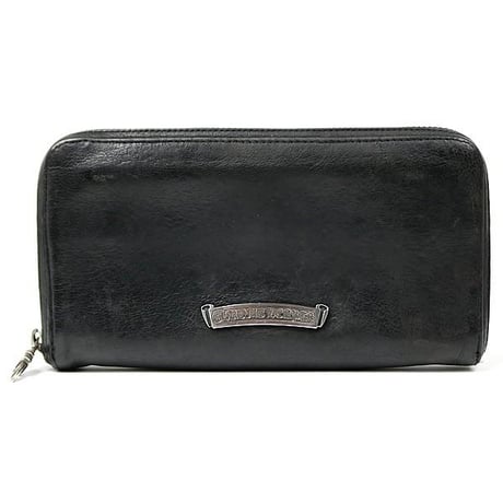 Chrome Hearts REC F ZIP #2 Flare Round Zipper Wallet #104788
