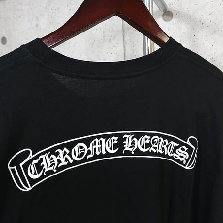 Chrome Hearts Old English Scroll Label Long-Sleeve T-Shirt #31700