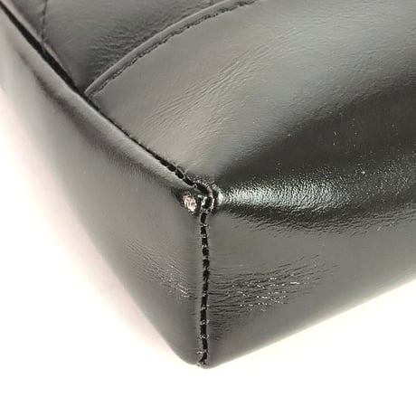 CHANEL 31 Nano Shoulder Bag Quilted Shiny Calfskin Black #20234