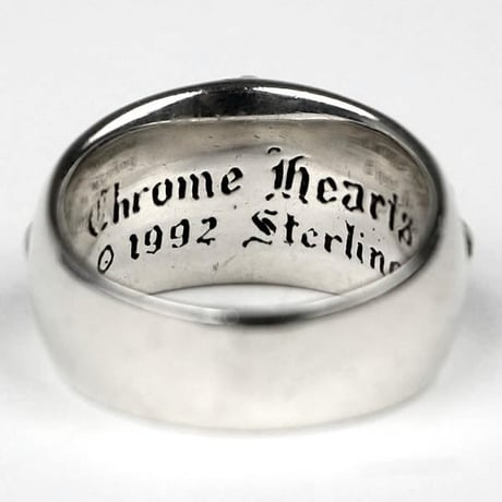 Chrome Hearts Floral Cross Ring #31433