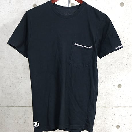 Chrome Hearts CH Plus Arch Logo Pocket T-Shirt #31942