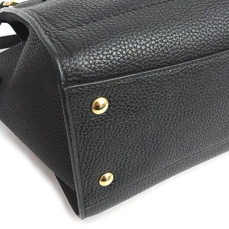 Salvatore Ferragamo Amy Handbag Leather Black #19874