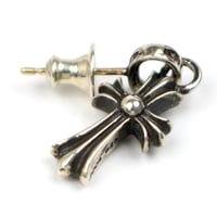 Chrome Hearts Baby Fat Cross Drop Earring #31824