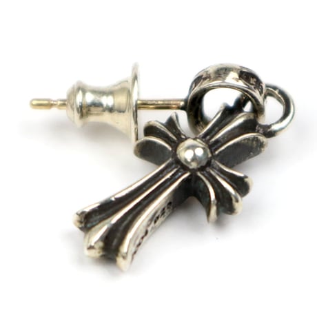 Chrome Hearts Baby Fat Cross Drop Earring #31824