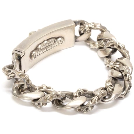 Chrome Hearts Dagger ID Fancy Link Bracelet 11 Links #32076