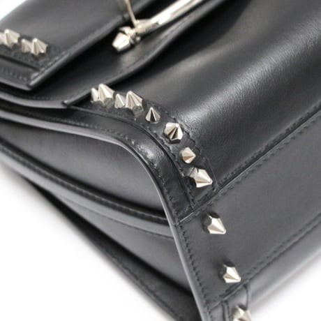 Alexander McQueen Brand-New The Story 2way Shoulder Bag Black #32232