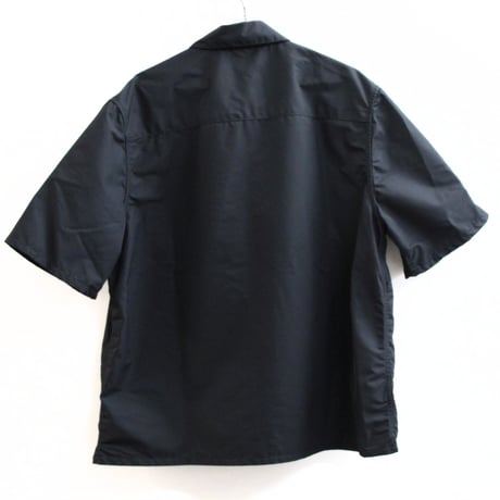 Chrome Hearts Brand-New Carpenter Leather Pocket Cross Patch Zip-Up Shirt #31889