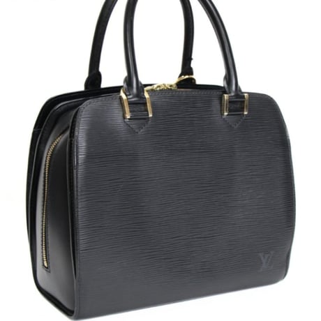 Louis Vuitton Pont Neuf Handbag Epi Leather Black M52052 #76625
