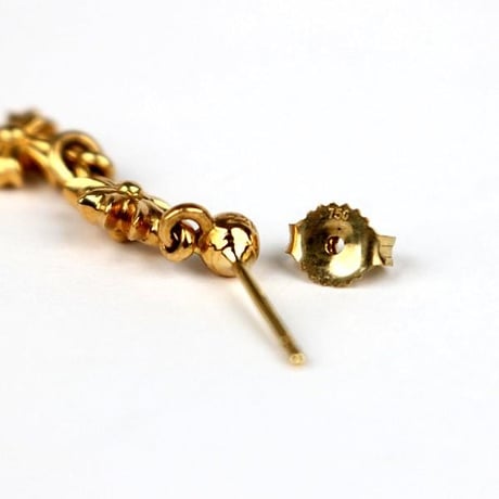 Chrome Hearts 22K Tiny E CH Plus 3 Drop Earring #31447