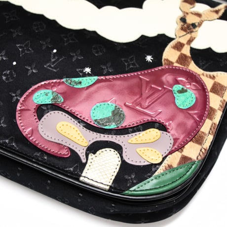 Louis Vuitton Conte de Fees Musette Shoulder Bag Monogram Satin Black M92273 #75581