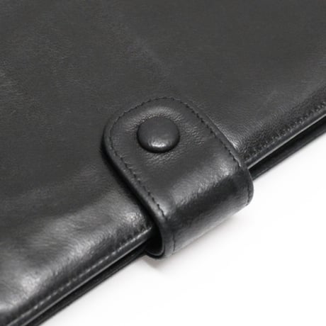 CHANEL CC Logo Bifold Wallet Lambskin Black #76331