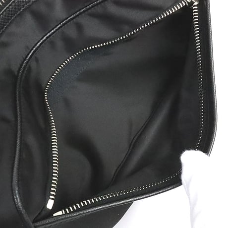 PRADA Clutch Bag Nylon Black #19529