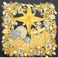 HERMES Carre 90 Silk 100% Scarf Stole "PASSIFL ORES" #76427