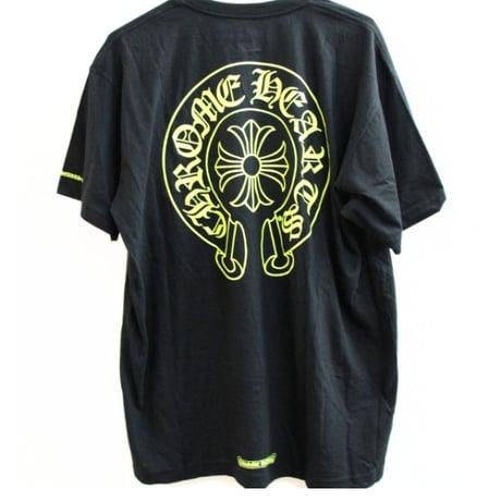 Chrome Hearts Brand New CH T-SHRT Horseshoe Print T-Shirt #31886