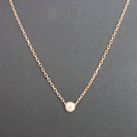 Cartier d'Amour Necklace Small Model 18K Pink Gold with Diamond＃19922