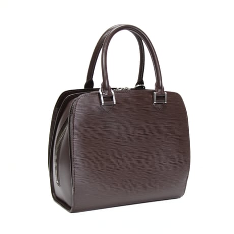 Louis Vuitton Pont Neuf Handbag Epi Leather Mocha M5205D #76617