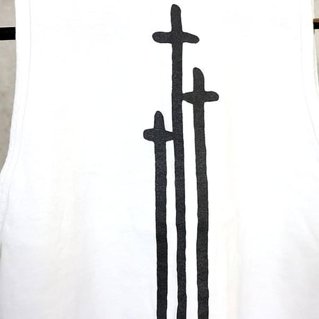 Vintage Chrome Hearts Old Archive RS3 Cross Tank Top #104092