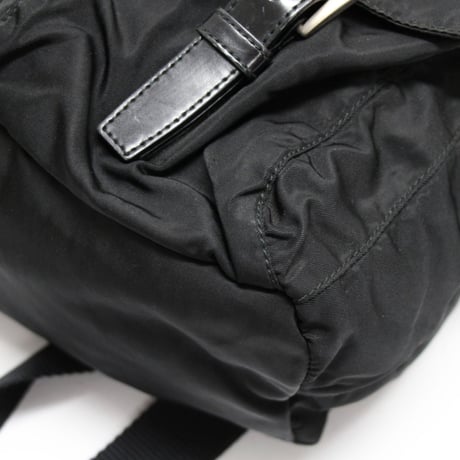 PRADA Backpack Nylon Black #76210