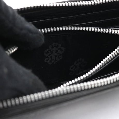 Chrome Hearts REC F ZIP #2 Flare Round Zipper Wallet #104788