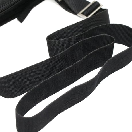 PRADA Triangle Logo Shoulder Bag Nylon Black #75900