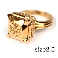 Chrome Hearts 22K Cocktail CHplus Ring #103832