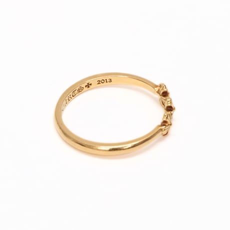 Chrome Hearts 22K Bubblegum 3 CH Plus Ring #32061